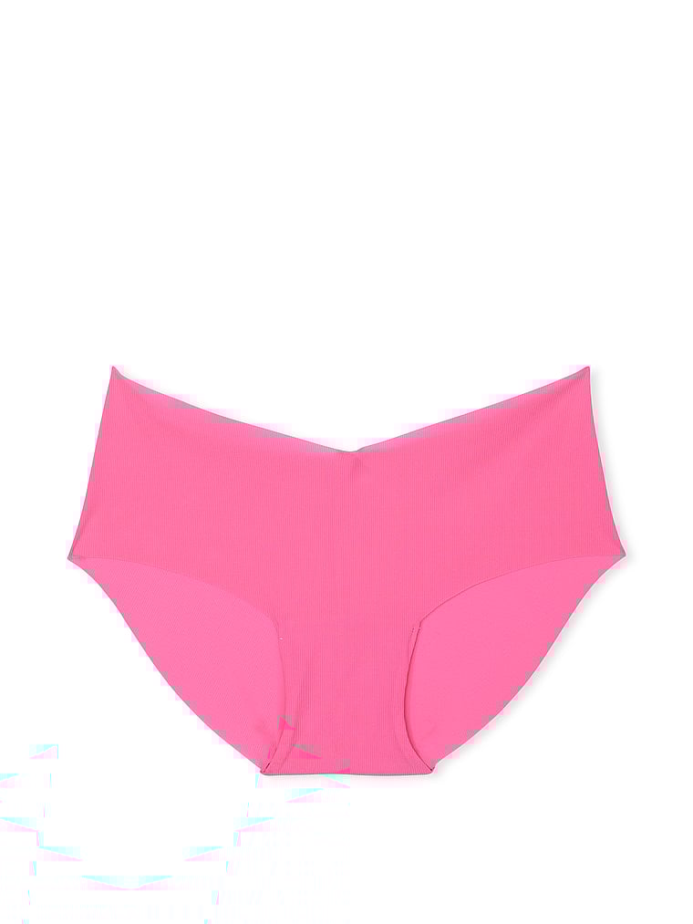 No-Show Ribbed Hiphugger Panty image number null