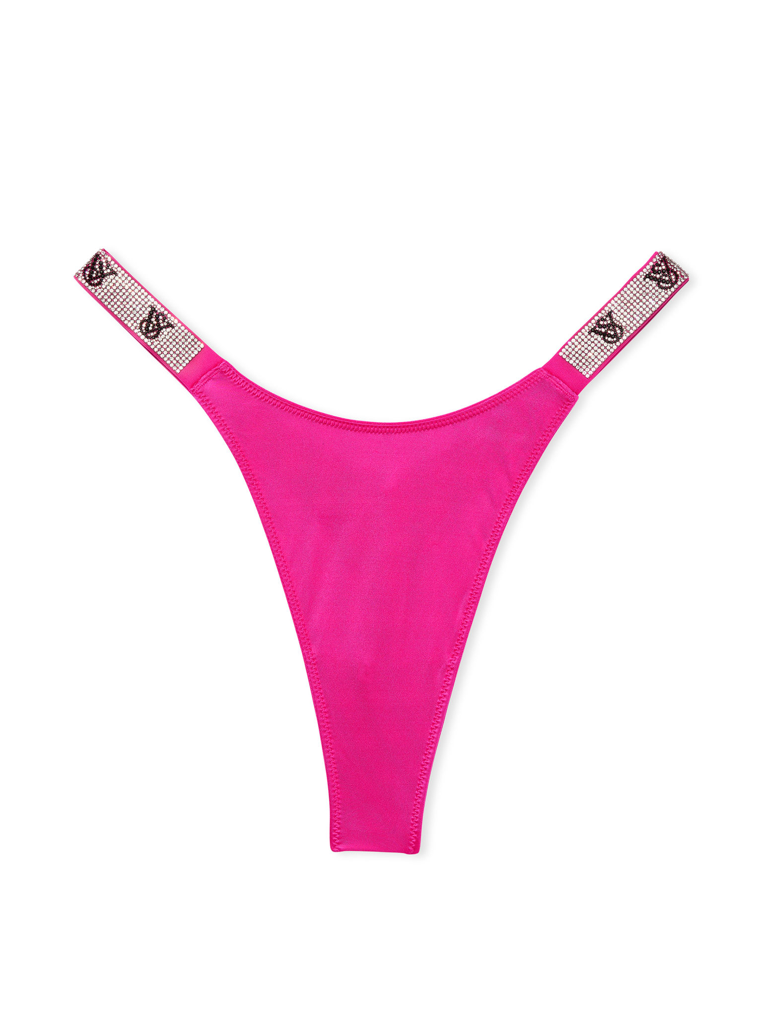 Shine Strap Thong Panty image number null