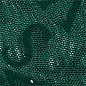 Flocked Logo Mesh Cheeky Panty, Green Flocked Logo, swatch