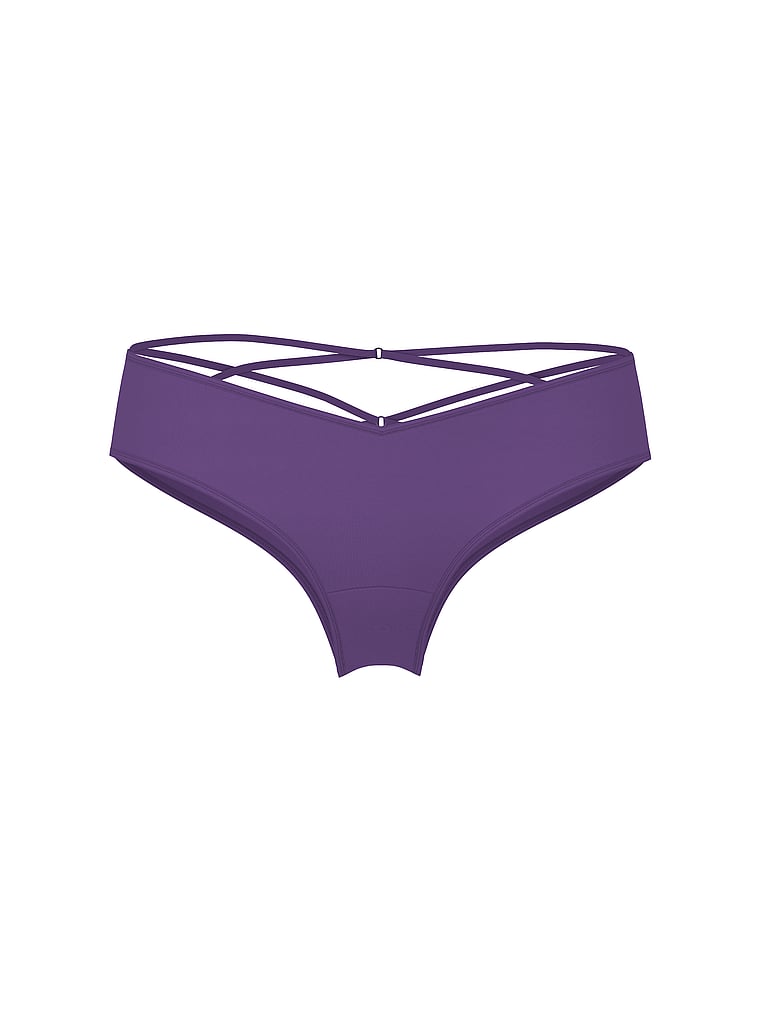 Strappy-Back High-Leg Cheeky Panty image number null