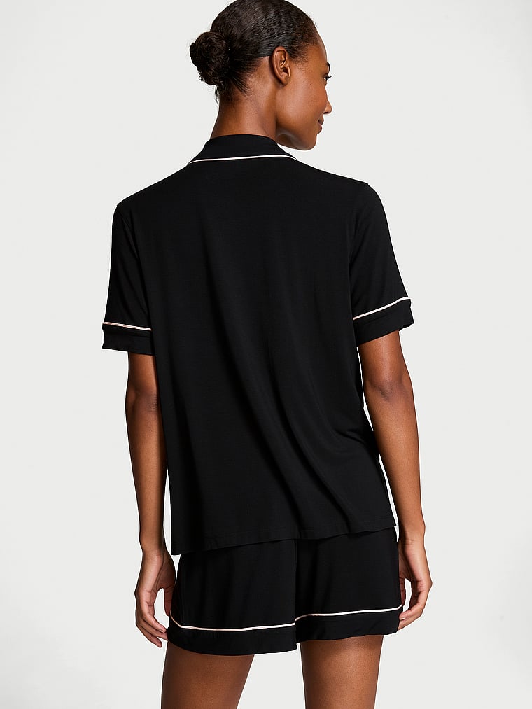 Modal Soft Short Pajama Set image number null