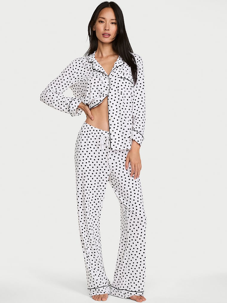 SoSoft&trade; Modal Long Pajama Set image number null