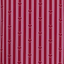 Signature Satin Short Pajama Set, Heart Stripes, swatch