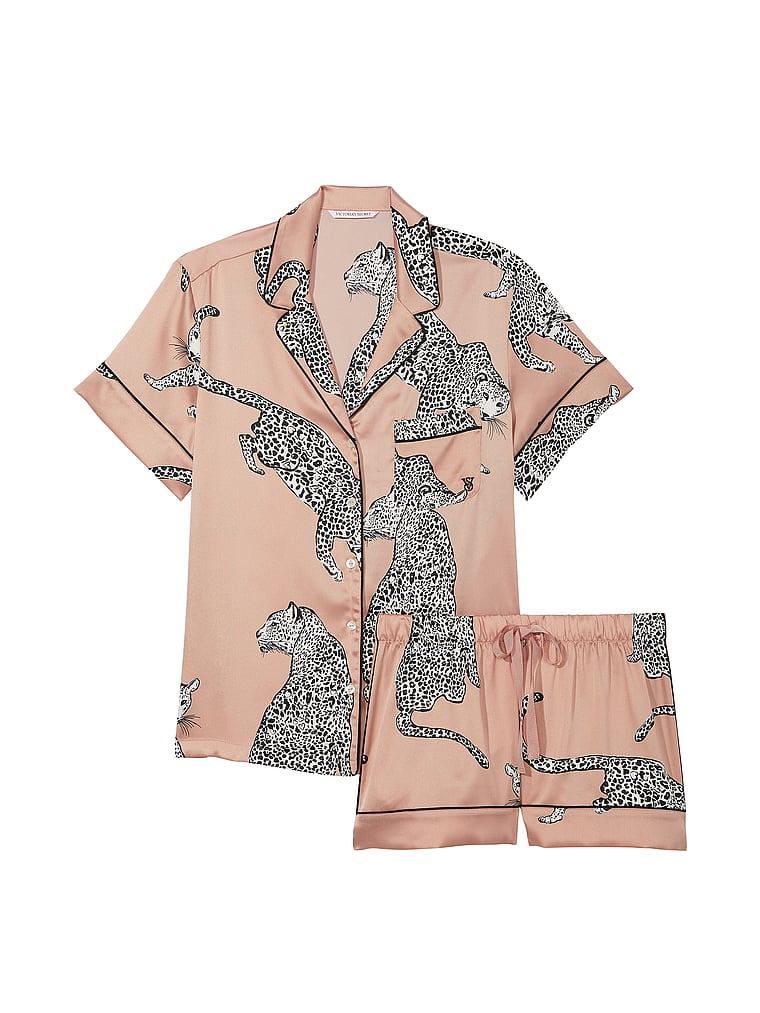 Herlipto hearts leopard sleepwear