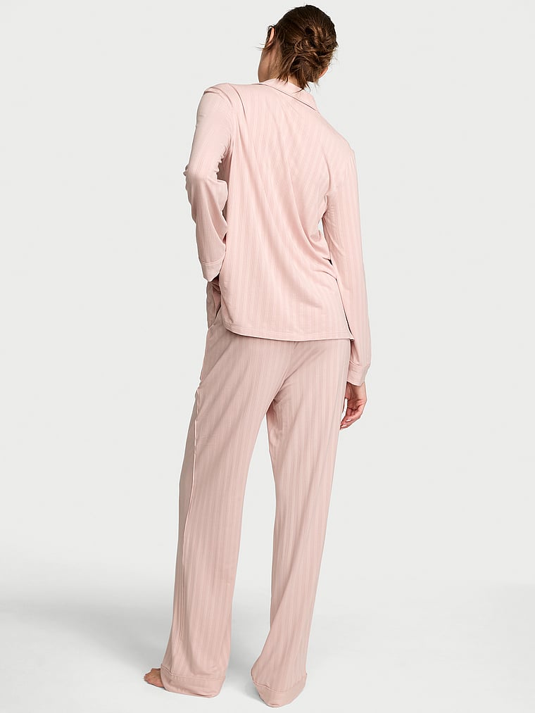 Ultra-Fine Modal Long Pajama Set image number null