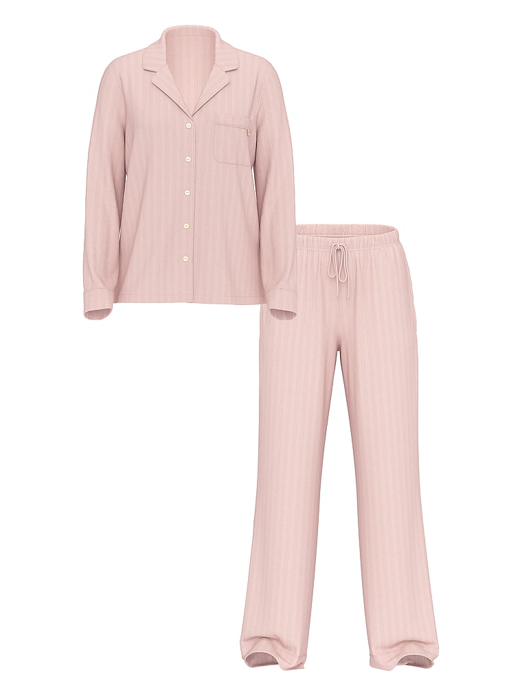 Ultra-Fine Modal Long Pajama Set image number null