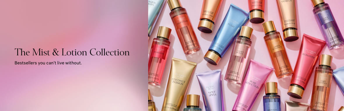 All Body and Mist PLP banner